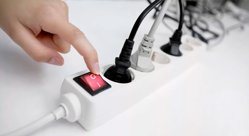 Couper l'alimentation de la rallonge