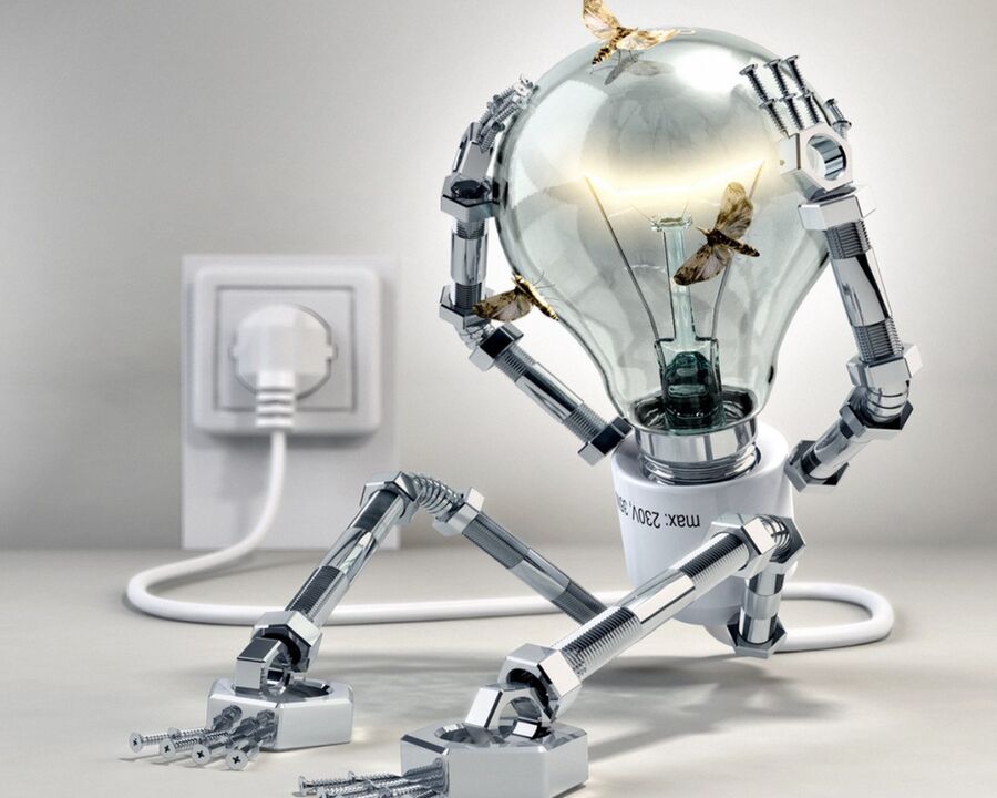 ampoule robot et économie d'énergie